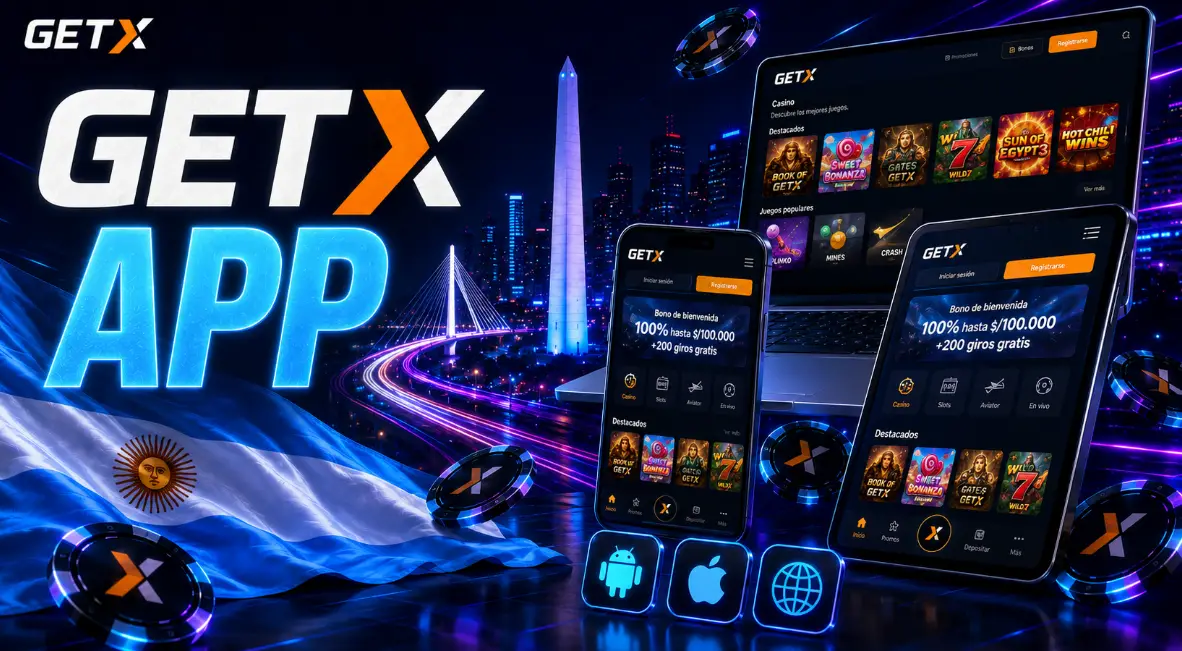 GetX App en Argentina para Android iPhone y Navegador Móvil