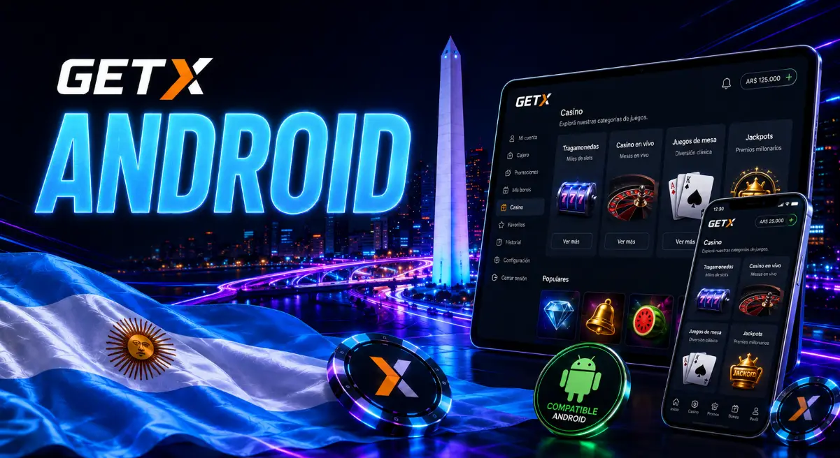 GetX Android para smartphones y tablets