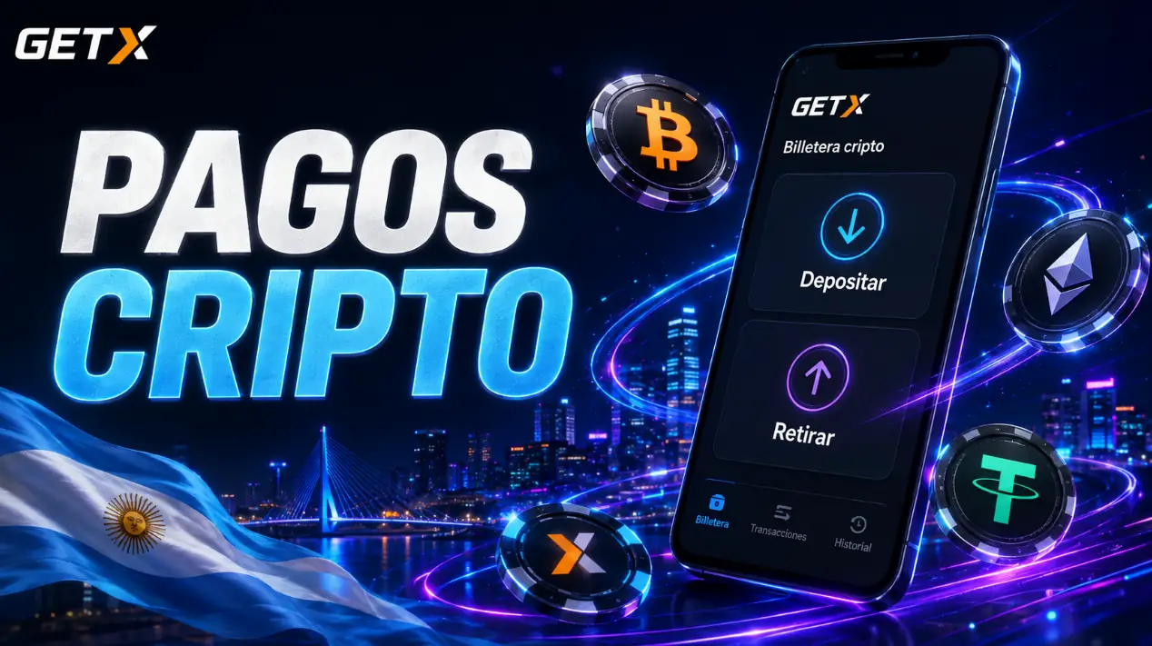 Depósitos y retiros con criptomonedas