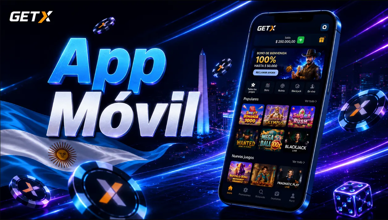 Get X app para juego móvil